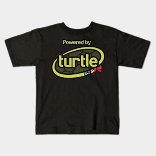 Powered By Turtle Kids T-Shirt